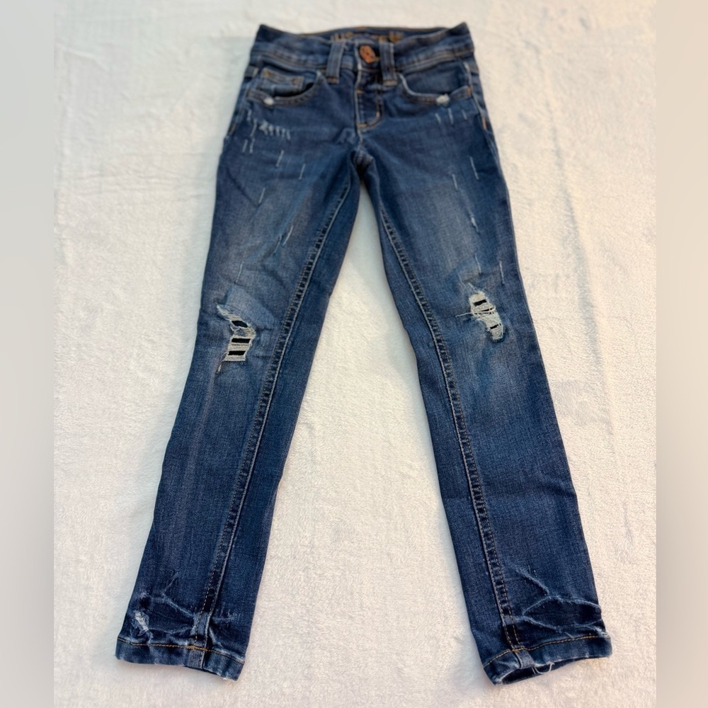 Justice Distressed Girls Jeggings Size 6